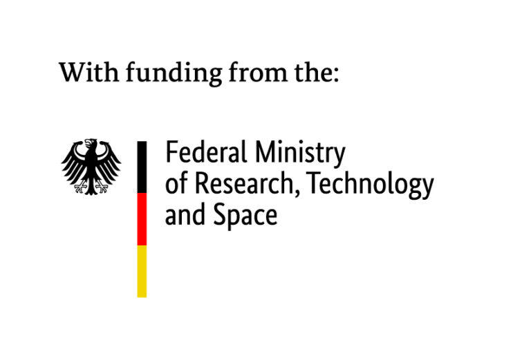 Logo of BMFTR (english)